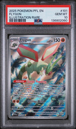 2025 Pokemon Mega Evolution Phantasmal Flames Illustration Rare Flygon #101 /94 PSA 10