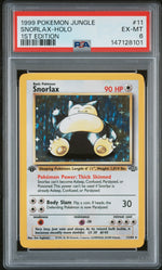 1999 Pokemon Jungle 1st Edition Holo Snorlax #11 PSA 6