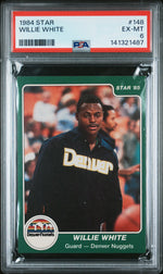 1984 Star Willie White #148 PSA 6