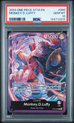 2024 One Piece Starter Deck Monkey D. Luffy #OP05-060 PSA 10