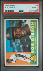 1960 Topps Bob Gibson #73 PSA 4