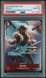 2024 One Piece Championship 2023 Celebration Pack Brook #11 PSA 10
