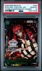 2023 One Piece Promos Store Championship Winner Eustass