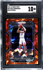 2022 Prizm #89 Cade Cunningham Red Ice Prizm SGC 10