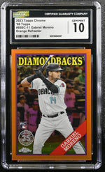 2023 Topps Chrome #88BC-11 Gabriel Moreno 1988 35th Anniversary CGC 10