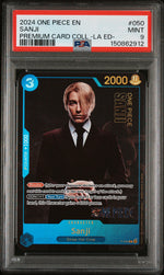 2024 One Piece Premium Card Collection Live Action Edition Sanji #P-050 PSA 9