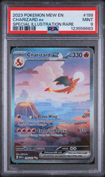 2023 Pokemon Scarlet and Violet 151 Special Illustration Rare Charizard Ex #199 PSA 9