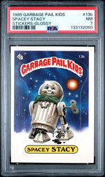 1985 Garbage Pail Kids Spacey Stacy #13b PSA 7