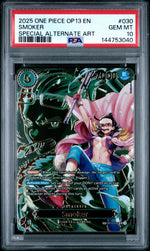 2025 One Piece Carrying On His Will Special Alternate Art Smoker #OP10030 PSA 10