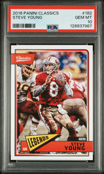 2018 Classics Steve Young #182 PSA 10