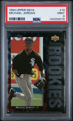 1994 Upper Deck Rookies Michael Jordan #19 PSA 9
