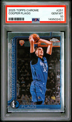 2025 Topps Chrome Cooper Flagg #251 PSA 10