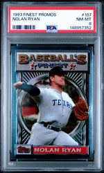 1993 Finest Promos Nolan Ryan #107 /5000 /1 PSA 8