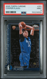 2025 Topps Chrome Cooper Flagg #251 PSA 9
