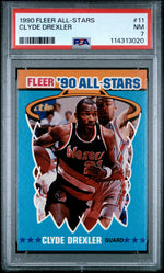 1990 Fleer All-Stars Clyde Drexler #11 PSA 7