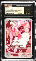 2024 Pokemon #180/167 Enamorus Twilight Masquerade CGC 10