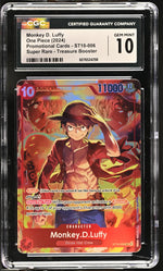 2024 #ST10-006 Monkey D. Luffy Treasure Booster CGC 10