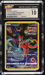 2023 Pokemon #GG12/GG70 Deoxys Crown Zenith CGC 10