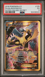 2016 Pokemon XY Fates Collide Secret Rare Alakazam Ex #125 PSA 5