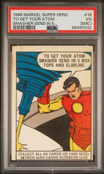 1966 Marvel Super Heroes To Get Your Atom Smasher Send In 5... #16 PSA 3