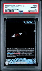 2025 One Piece Carrying On His Will Alternate Art Imu #OP13-079 PSA 10