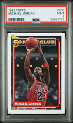 1992 Topps Michael Jordan #205 PSA 9