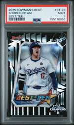 2025 Bowman's Best Best Tek Shohei Ohtani #BT-28 /99 PSA 9