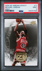 2009 Upper Deck Jordan Legacy Hof Michael Jordan #77 PSA 9