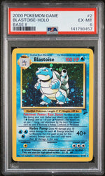 2000 Pokemon Base Set 2 Holo Blastoise #2 PSA 6