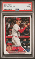 2023 Topps Shohei Ohtani #17 PSA 9