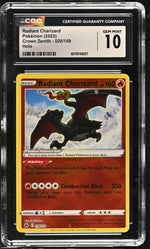 2023 Crown Zenith #020/159 Radiant Charizard Holo CGC 10
