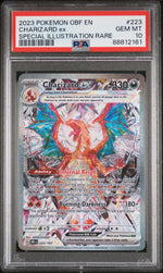 2023 Pokemon Scarlet and Violet Obsidian Flames Special Illustration Rare Charizard Ex #223 PSA 10