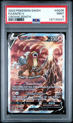 2023 Pokemon Sword and Shield Crown Zenith Galarian Gallery Entei V #GG36 PSA 9