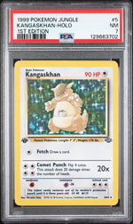 1999 Pokemon Jungle 1st Edition Holo Kangaskhan #5 PSA 7