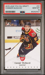 2015 Leaf Itg Chl Draft Young Stars Connor Mcdavid #21 PSA 10