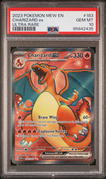 2023 Pokemon Scarlet and Violet 151 Ultra Rare Charizard Ex #183 PSA 10