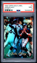 1998 Topps Gold Label Class 1 John Elway #1 PSA 9