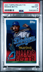 2021 Topps Project70 Mookie Betts #89 /6404 PSA 8