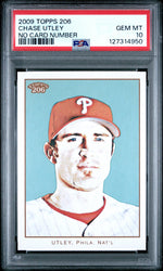 2009 Topps T-206 Chase Utley PSA 10