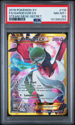 2016 Pokemon XY Steam Siege Secret Rare Gardevoir Ex #116 PSA 8.5
