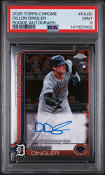 2025 Topps Chrome Dillon Dingler #RA-DD PSA 9