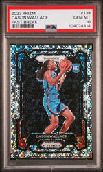 2023 Panini Prizm Fast Break Cason Wallace #139 PSA 10