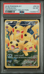 2016 Pokemon XY Generations Radiant Collection Pikachu #RC29 PSA 6