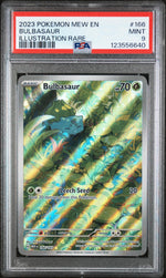 2023 Pokemon Mew Illustration Rare Bulbasaur #166 PSA 9