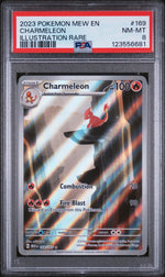 2023 Pokemon Scarlet and Violet 151 Illustration Rare Charmeleon #169 PSA 8