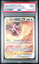 2023 Pokemon Sword and Shield Crown Zenith Galarian Gallery Origin Forme Palkia Vstar #GG67 PSA 9