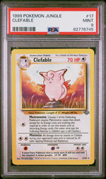 1999 Pokemon Jungle Clefable #17 PSA 9