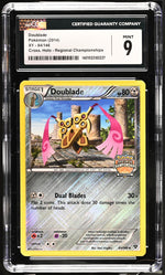 2014 Pokemon TCG #84/146 Doublade Cross Holo - Regional Championships CGC 9