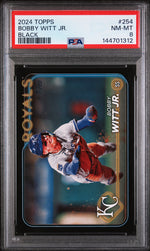 2024 Topps Black Bobby Witt Jr. #254 /73 PSA 8