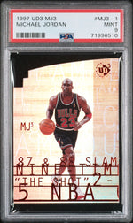 1997 UD3 MJ3 Michael Jordan #MJ3-1 PSA 9